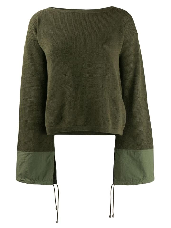 Mr & Mrs Italy Wide Sleeved Sweater - Green
