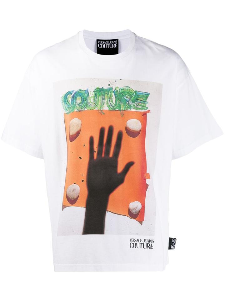 Versace Jeans Couture Couture Print T-shirt - White