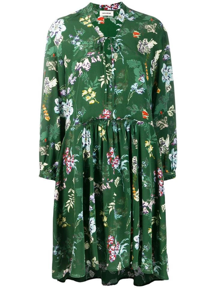 Zadig & Voltaire Resist Printed Dress - Green