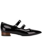 Gucci Liv Crystal-buckle Flats - Black