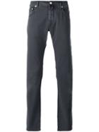 Jacob Cohen - Straight Leg Jeans - Men - Cotton/spandex/elastane - 34, Grey, Cotton/spandex/elastane