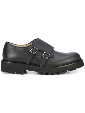 Paul Andrew Sanremo Monk Shoes - Black