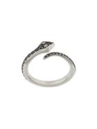 Ileana Makri Big Snake Ring - Metallic