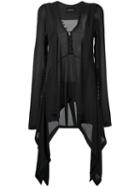 Kitx Geometry Shirt, Women's, Size: 12, Black, Silk