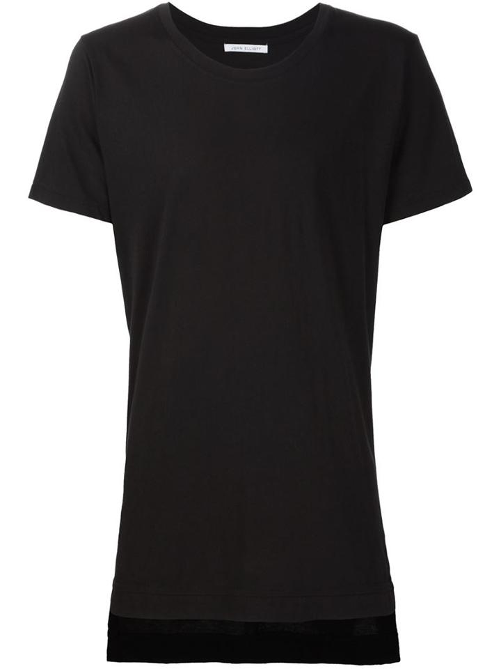 John Elliott Mercer T-shirt, Men's, Size: Xl, Black, Modal/supima Cotton