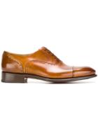 Santoni Classic Oxford Shoes - Brown