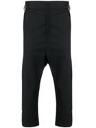Odeur Drop-crotch Trousers - Black