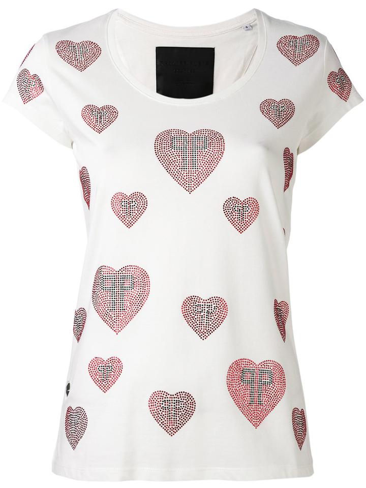 Philipp Plein - White T-shirt - Women - Cotton - L, Cotton