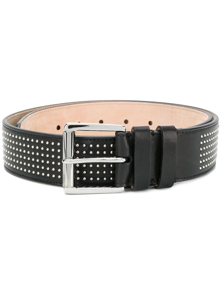 Jimmy Choo Archer Studded Belt - Black