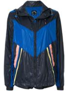 The Upside Colour Block Hooded Jacket - Blue