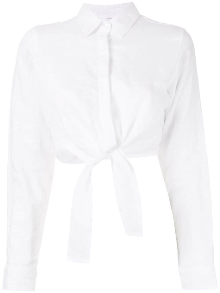 Sir. Jac Cropped Shirt - White