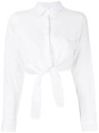 Sir. Jac Cropped Shirt - White
