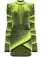 Balmain Balm Ls Vn Drs Mini Fttd Strp Neon - Black