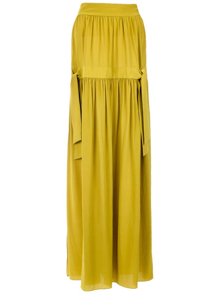 Adriana Degreas Silk Maxi Skirt - Unavailable