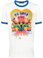 Dolce & Gabbana Dg Super King Graphic Print T-shirt - Neutrals