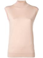 Jil Sander Navy Knitted Tank Top - Nude & Neutrals