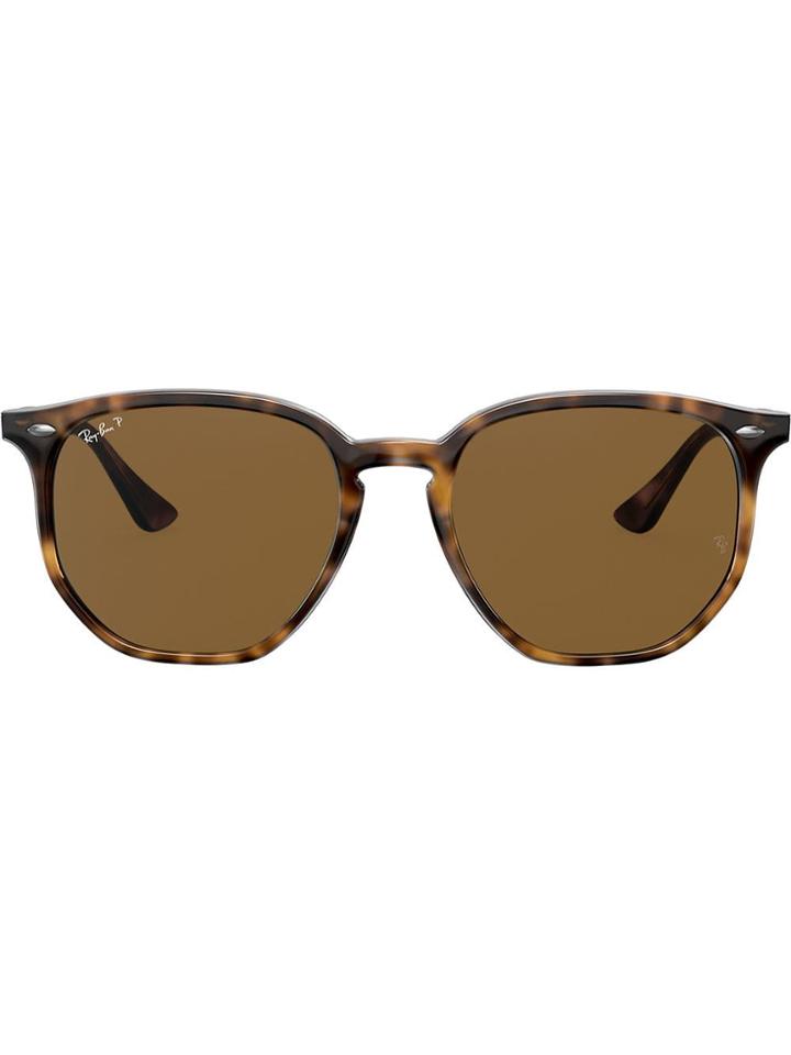 Ray-ban Hexagonal Sunglasses - Brown