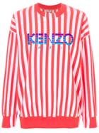 Kenzo Striped Kenzo Sweatshirt - Yellow & Orange
