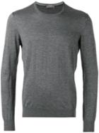 Barba - Classic Sweater - Men - Silk/cashmere - 48, Grey, Silk/cashmere