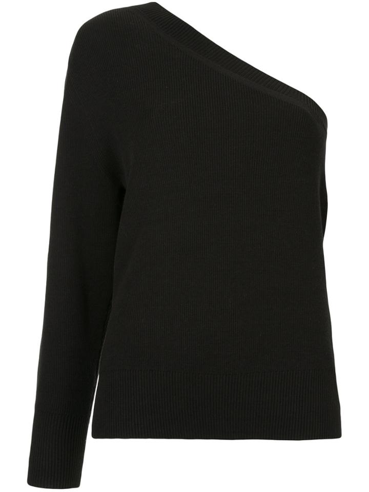 H Beauty & Youth One-shoulder Jumper - Black