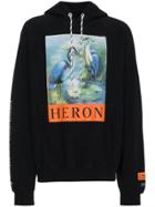 Heron Preston Heron Print Hoodie - Black