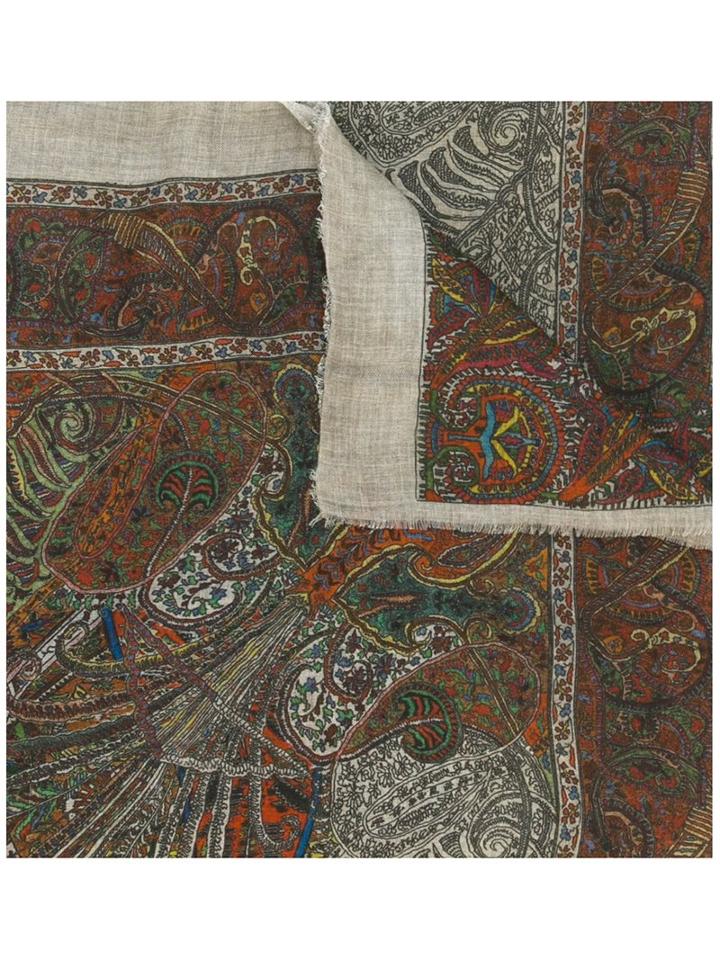 Faliero Sarti Paisley Scarf, Adult Unisex, Modal/cashmere