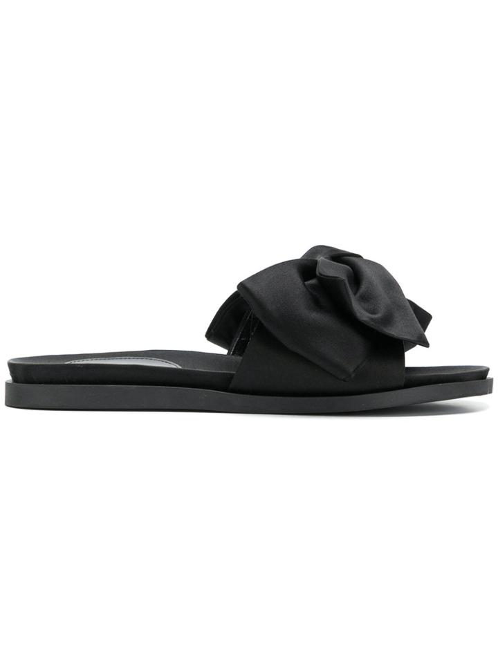Simone Rocha Bow Knot Slides - Black