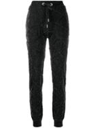 Philipp Plein Glitter Sweatpants - Black