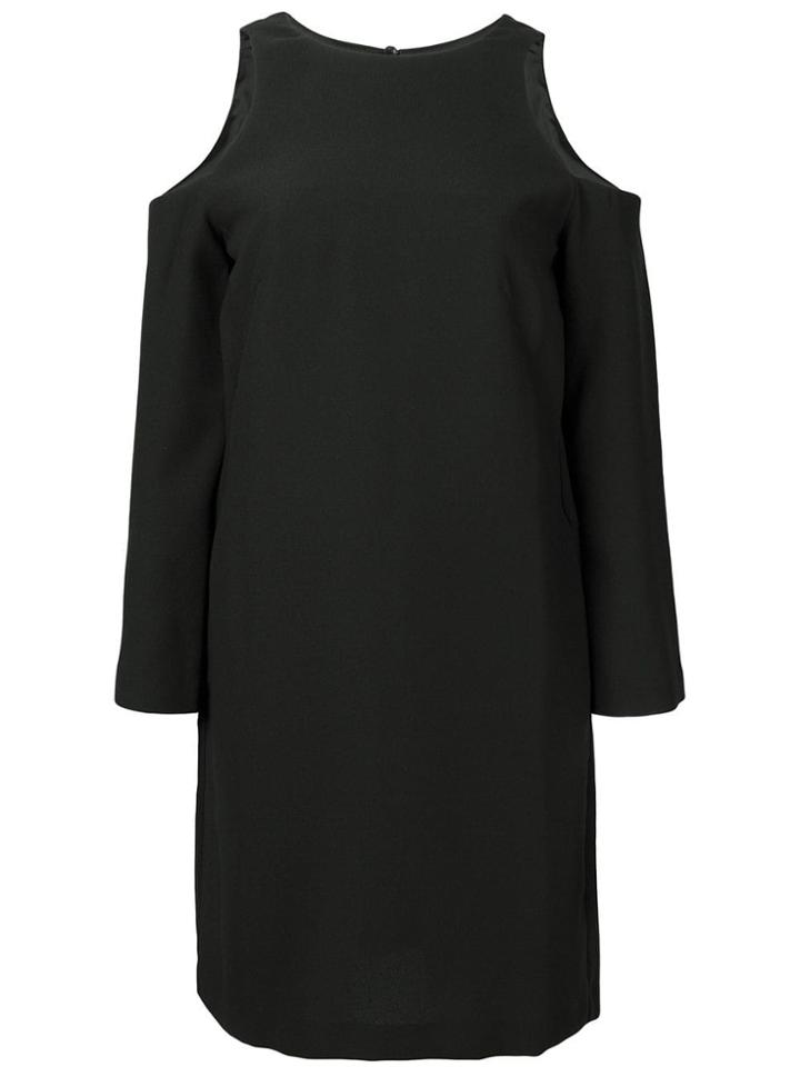 8pm Cut Out Shoulders Dress - Black
