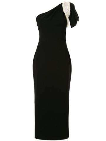 Saiid Kobeisy One-shoulder Asymmetric Dress - Black