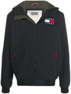 Tommy Jeans Stitched Logo Jacket - Black