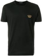 Dolce & Gabbana Crown Embellished T-shirt - Black