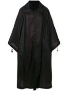 Lanvin Long Waterproof Coat - Black