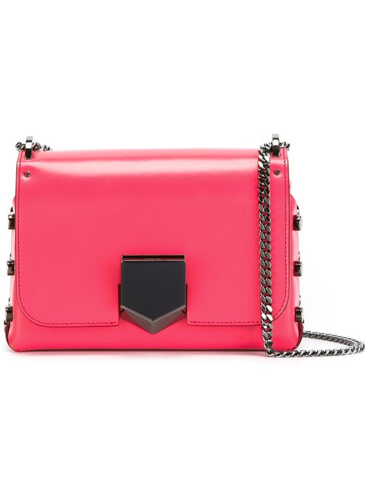 Jimmy Choo Petite Lockett Shoulder Bag, Women's, Pink/purple