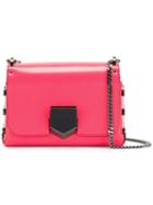 Jimmy Choo Petite Lockett Shoulder Bag, Women's, Pink/purple