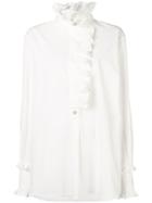 Gucci Ruffle-trimmed Shirt - White