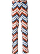 Kenzo Chevron Straight Leg Trousers