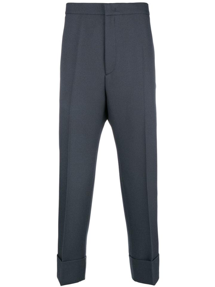 Jil Sander Cropped Trousers - Grey