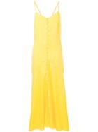 Mara Hoffman Buttoned Front Maxi Dress - Yellow