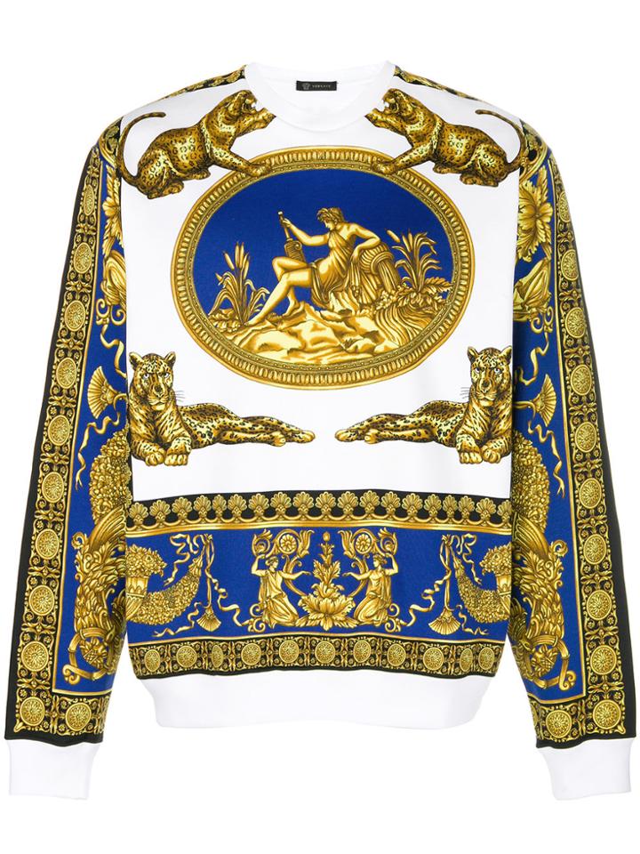 Versace Baroque Print Sweatshirt - Multicolour