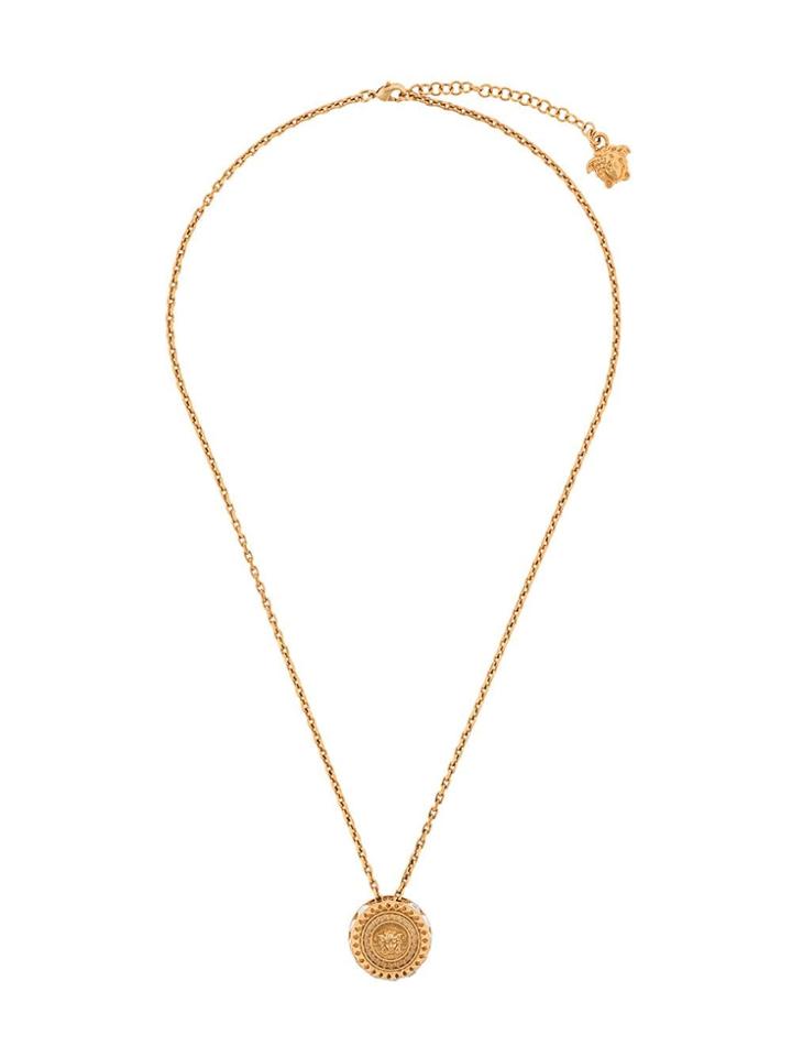 Versace Medusa Crystallite Necklace - Gold