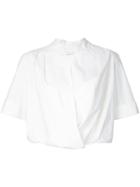 Rito Cache Couel Shirt, Women's, Size: 38, White, Cotton/polyurethane