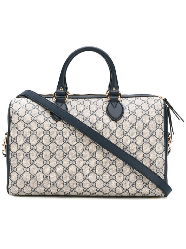 Gucci Double-g Shoulder Bag, Women's, Nude/neutrals, Leather/polyurethane