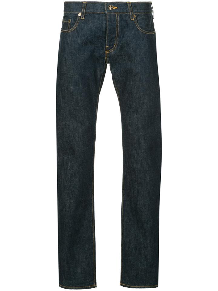 Addict Clothes Japan Slim Boot-cut Jeans - Blue