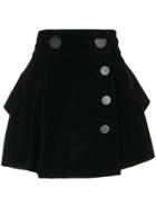 Alexander Wang Flared Midi Skirt - Black