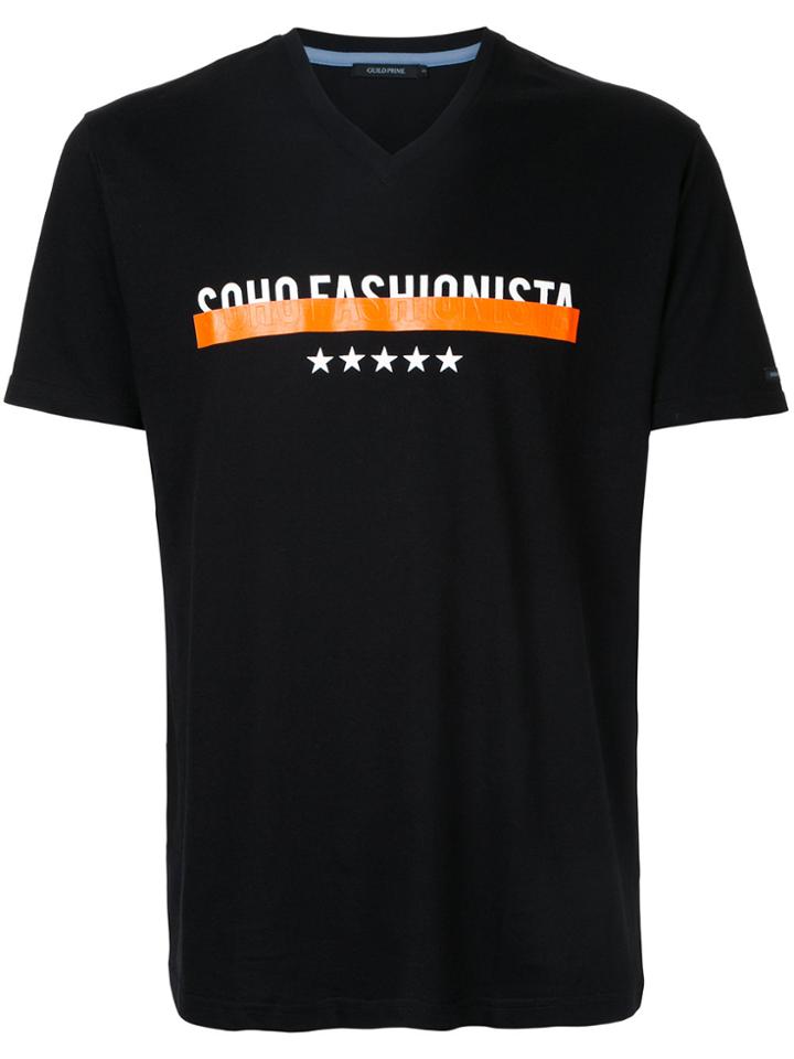 Guild Prime V-neck T-shirt - Black