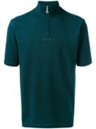 Kenzo - Zip Polo Shirt - Men - Cotton - Xs, Green, Cotton