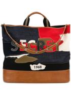 Sonia Rykiel Secret Patchwork Tote - Blue
