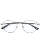 Gucci Eyewear Round Optical Glasses - Silver