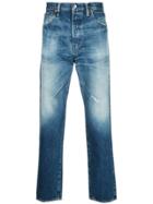 H Beauty & Youth Faded Effect Jeans - Blue